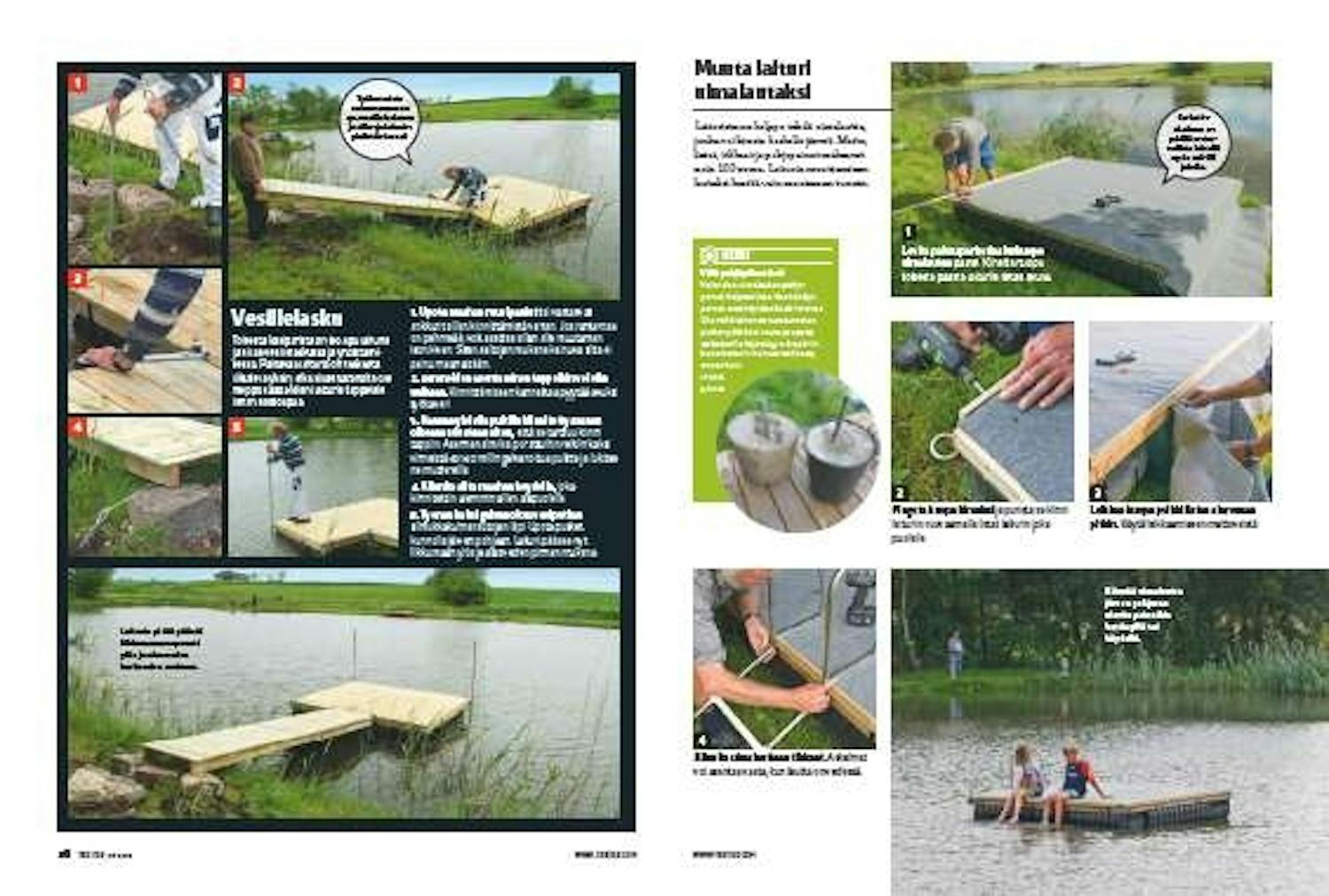 Tee itse laituri Tee itse laituri